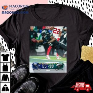 Philadelphia Eagles Win New York Giants Holiday Game Final Score Tshirt