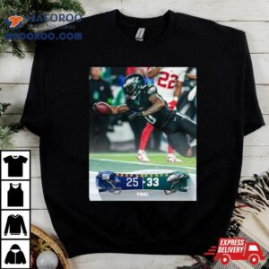 Philadelphia Eagles Win New York Giants Holiday Game Final Score Tshirt