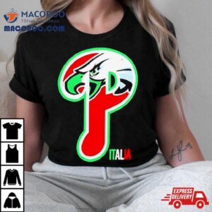 Philadelphia Phillies X Philadelphia Eagles Italia Tshirt