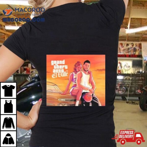 Phoenix Suns Grand Theft Auto El Valle Poster Shirt