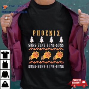 Phoenix Suns Holiday Ugly Christmas Tshirt