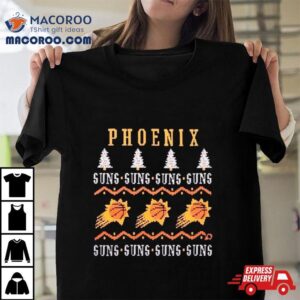 Phoenix Suns Holiday Ugly Christmas Tshirt