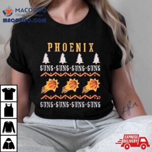 Phoenix Suns Holiday Ugly Christmas Tshirt