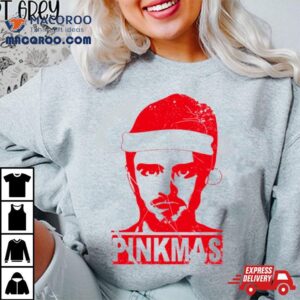 Pinkmas Jesse Pinkman Christmas Santa Claus Tshirt