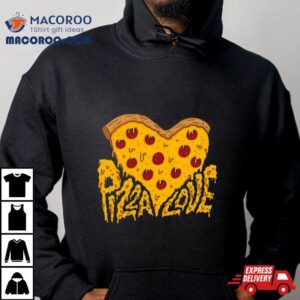 Pizza Is My Valentine Hear Tshirt