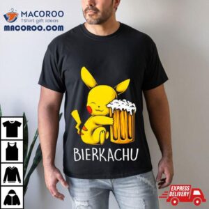 Pokemon Pikachu Bierkachu Tshirt