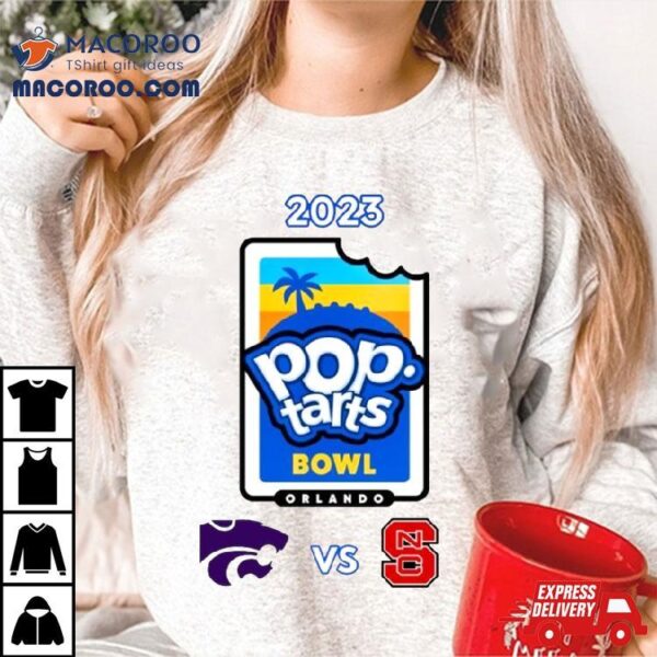 Pop Tarts Bowl Nc State Vs. Kansas State Camping World Stadium Orlando Fl 2023 Shirt