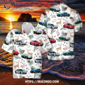 Porsche 911 Christmas Hawaiian Shirt