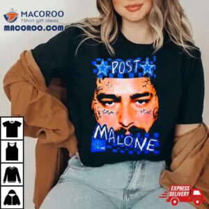 Retro Post Malone X Dallas Cowboys T Shirt