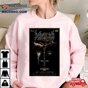 Poster Behemoth April 30 2024 Philharmonie De Paris In Paris Shirt