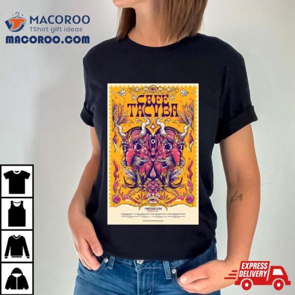 Poster Caf Tacvba Tour Us Shirt