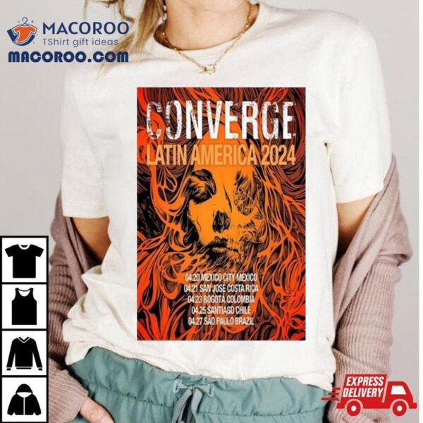 Poster Converge Latin America 2024 Mexico Santiago Chile Shirt