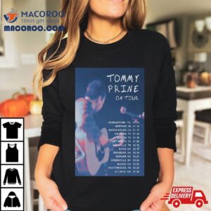 Poster Tommy Prine American Tour Jan And Feb Tshirt