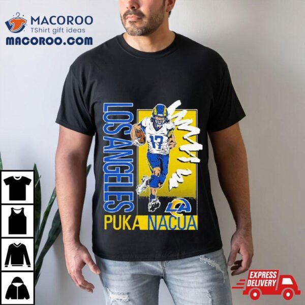 Puka Nacua Los Angeles Rams Caricature Player Shirt