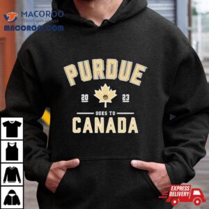 Purdue Basketball Goes To Canada Tshirt