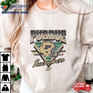 Purdue Boilermakers Helmet Triangle Vintage Tshirt