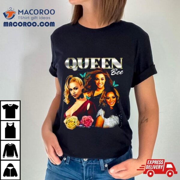 Queen Bee 90s Rap Vintage Bootleg T Shirt