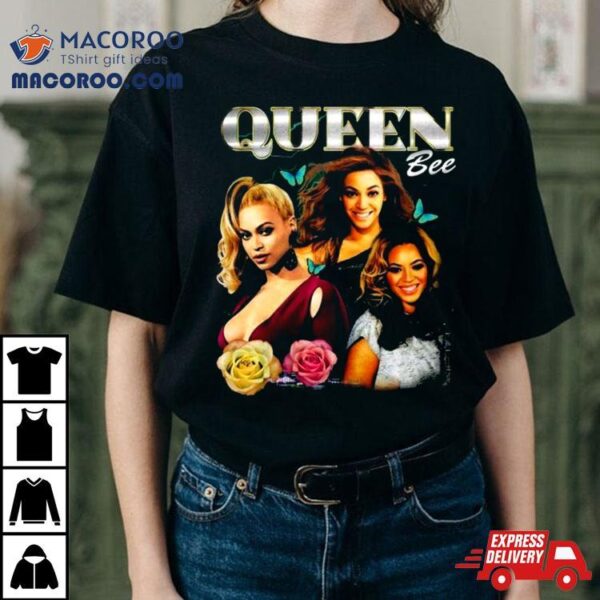 Queen Bee 90s Rap Vintage Bootleg T Shirt