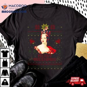 Queen Victoria Merry Queenmas Christmas Tshirt