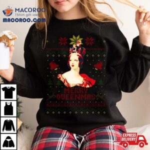 Queen Victoria Merry Queenmas Christmas Tshirt