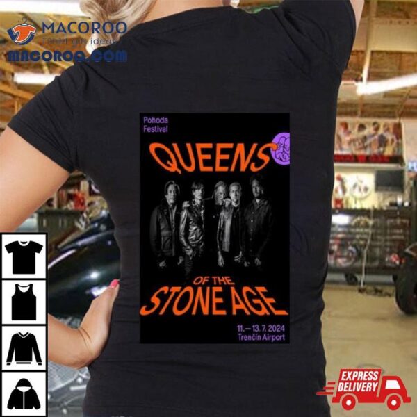 Queens Of The Stone Age Pohoda Festival Trenn Airport 11 13 July 2024 Poster T Shirt