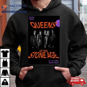 Queens Of The Stone Age Pohoda Festival Trenn Airport July Poster Tshirt