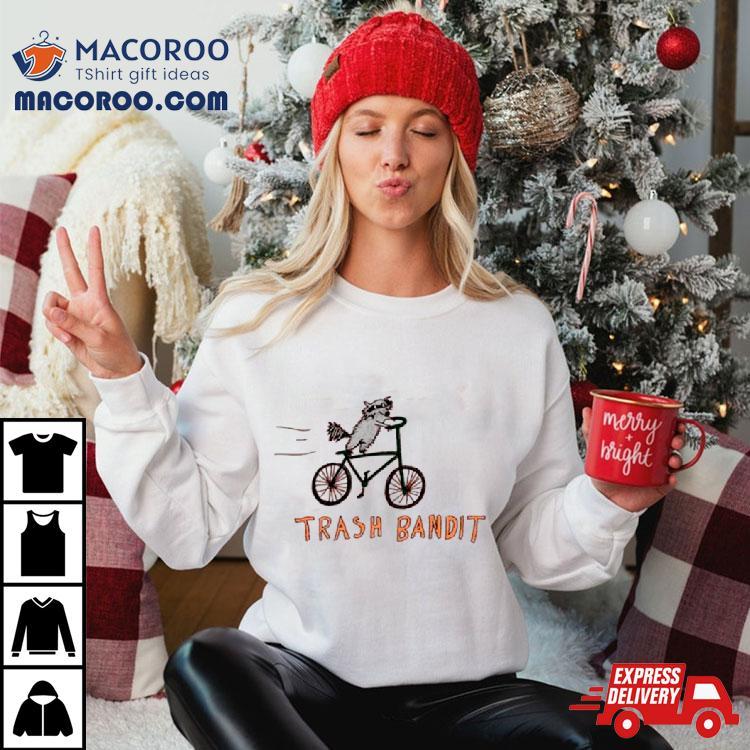 Raccoon Bike Trash Bandit Shirt Raccoon Bike Trash Bandit Shirt