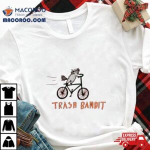 Raccoon Bike Trash Bandit Shirt 2 Raccoon Bike Trash Bandi Tshirt
