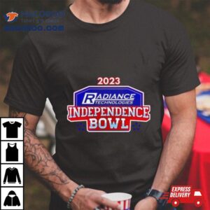 Radiance Technologies Independence Bowl Logo Bowl Season College Football Bowl Games Tshirt