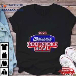 Radiance Technologies Independence Bowl Logo Bowl Season College Football Bowl Games Tshirt