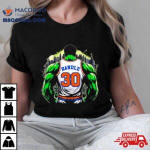 Rampage Randle New York Knicks Hulk Tshirt