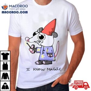 Rat I Know Magic Tshirt