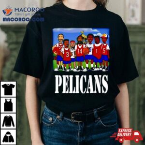 Recess X Pelicans Cartoon Tshirt