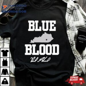 Reed Sheppard Blue Blood Royal Signature Tshirt