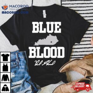 Reed Sheppard Blue Blood Royal Signature Tshirt