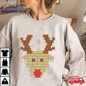 Reindeer Lego Christmas Shirt