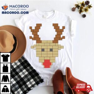 Reindeer Lego Christmas Shirt