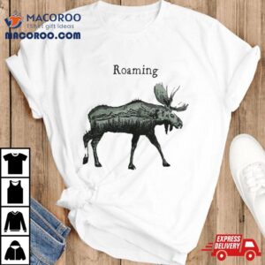 Reindeer Roaming Christmas Tshirt