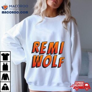 Remi Wolf Pink And White Tshirt