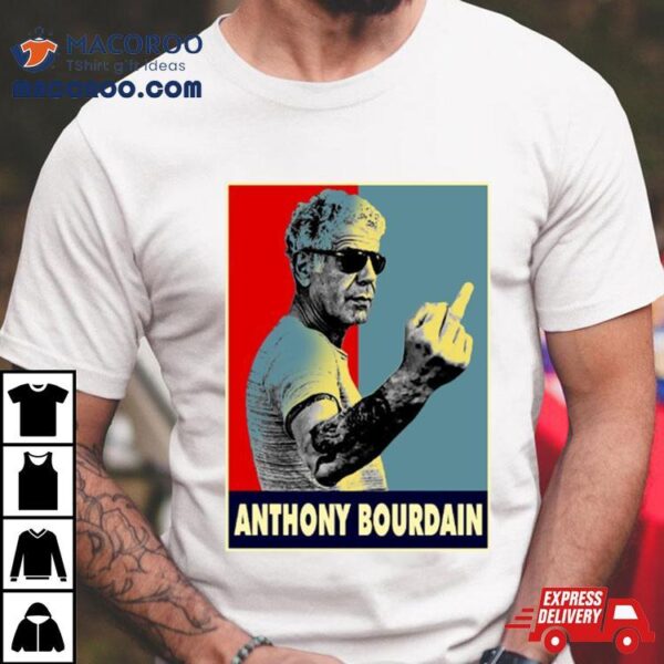 Retro Anthony Bourdain Fist Shirt