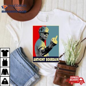 Retro Anthony Bourdain Fis Tshirt