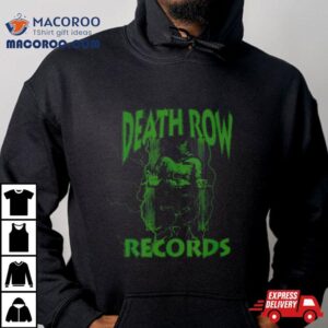 Retro Electric Neon Green Death Row Tshirt