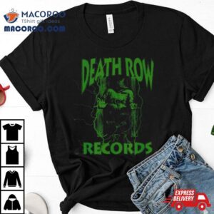 Retro Electric Neon Green Death Row Tshirt
