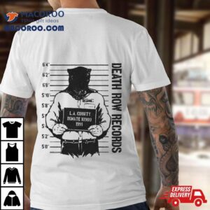 Retro Inmate Mugshot Eminem Till I Collapse Tshirt