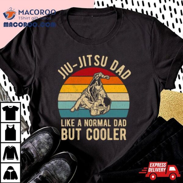 Retro Jiu Jitsu Dad Bjj Men Father Vintage Shirt