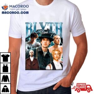 Retro Tom Blyth Actor Collage Shirt