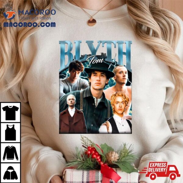 Retro Tom Blyth Actor Collage Shirt