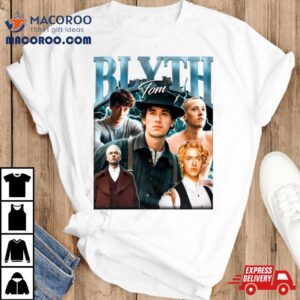 Retro Tom Blyth Actor Collage Tshirt