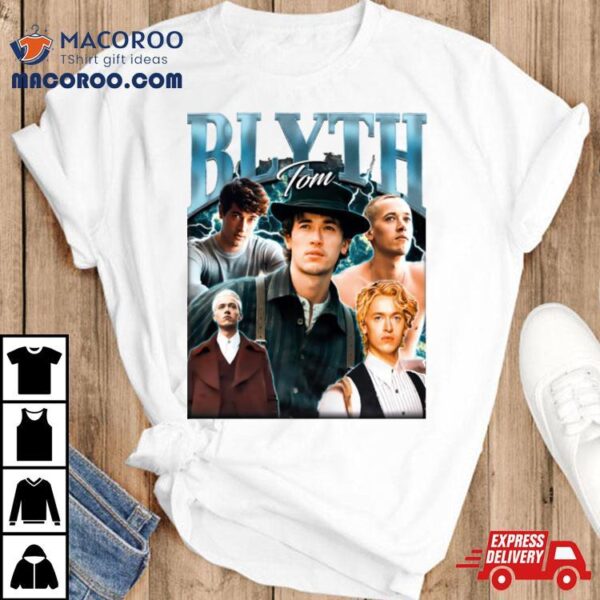 Retro Tom Blyth Actor Collage Shirt