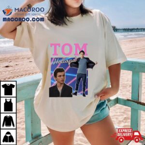 Retro Tom Holland Cute Momen Tshirt